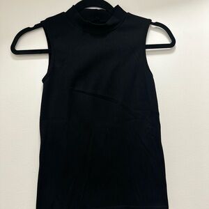 Elegant Black Sleeveless Top